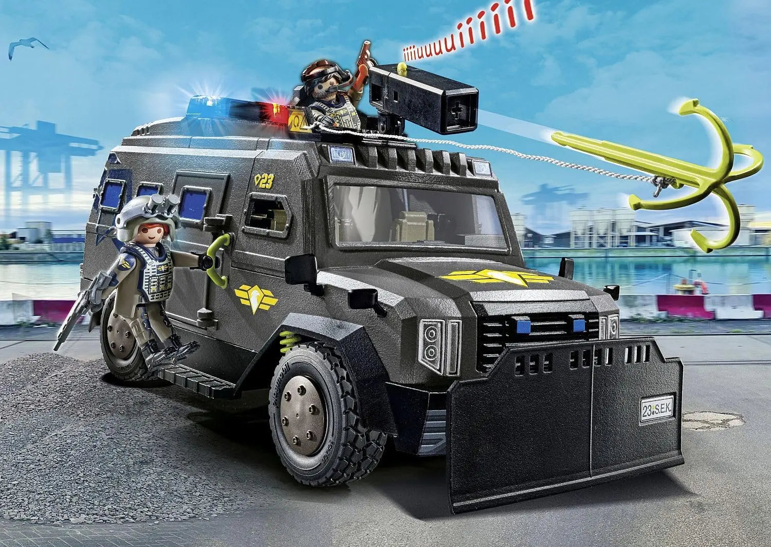 Playmobil 71149 City Action - Hélicoptère des forces spéciales 