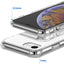 iPhone 7 Screen Protector Coque Compatible avec iPhone SE 2020 Antichoc Silicone + 2 Vitres en Verre trempé Protection écran APPLE