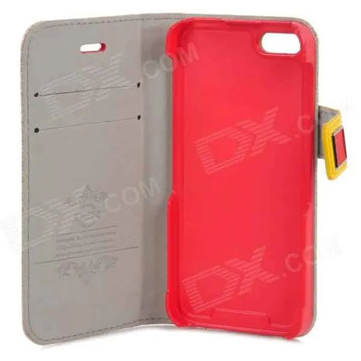 Coque étui housse Iphone 5/5S avec rabat Newtechno