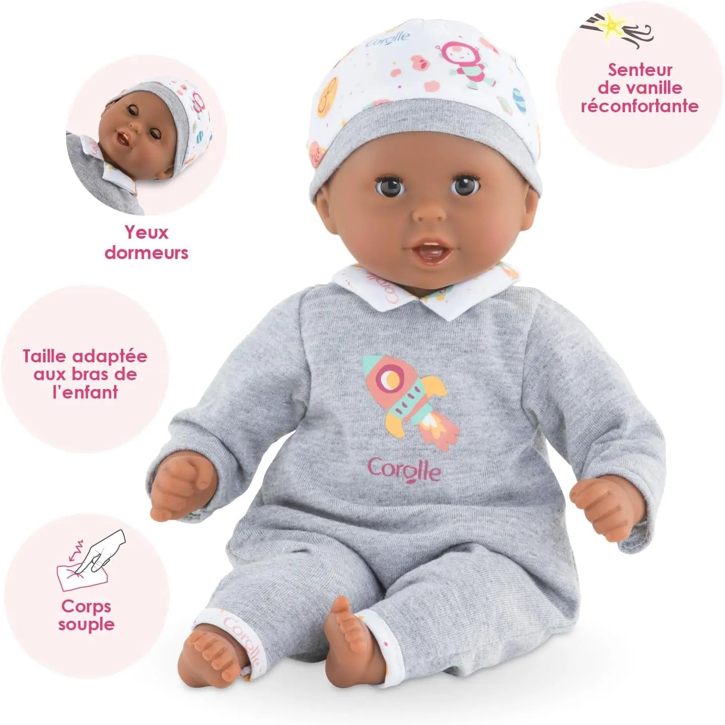 jouet pour enfant Corolle Poupon Bébé Calin Marius playmobil