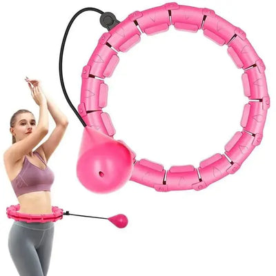 Hula hoop Cretee Will Not Fall Hula Hoop réglable pour adulte Taille 55-125 cm manomano