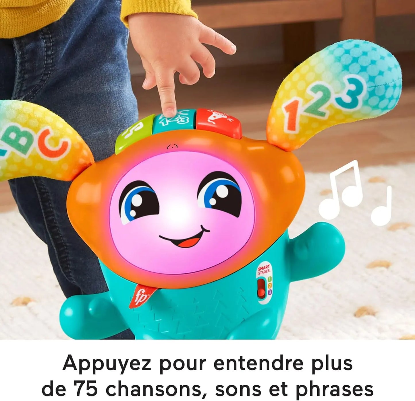 Fisher Price DJ Le Robot Danseur à Rebond - TECIN HOLDING – TECIN