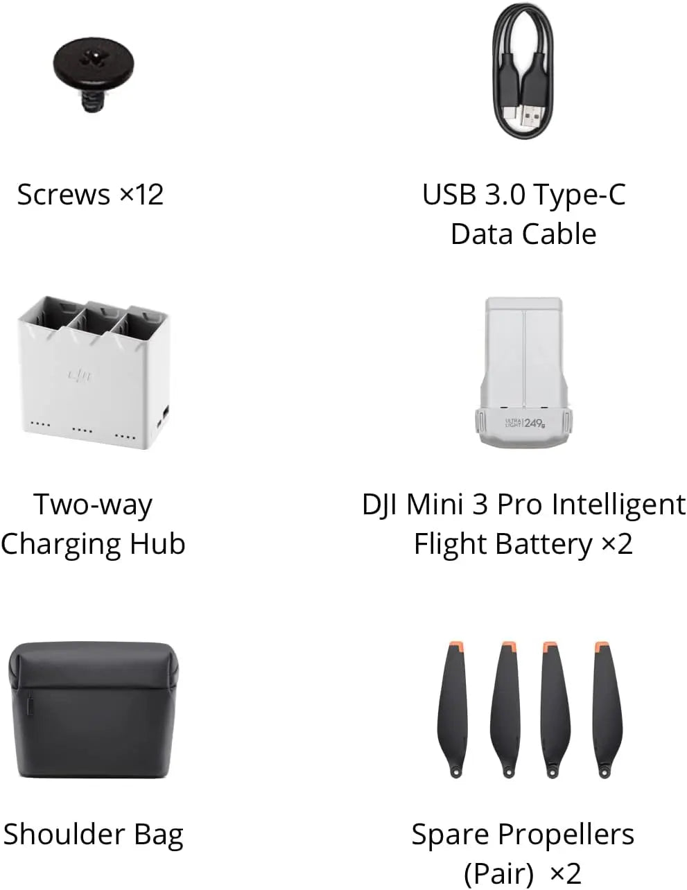 Drone DJI Fly More Kit pour Mini 3 Pro DJI