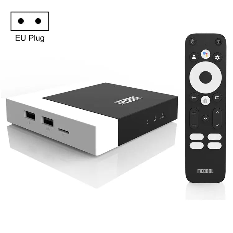 Décodeur TV intelligent MECOOL KM7 Plus Android 10.0, Amlogic S905Y4 Quad Core, 2 Go + 16 Go, US Plug, UK Plug, EU Plug, AU Plug TECIN HOLDING
