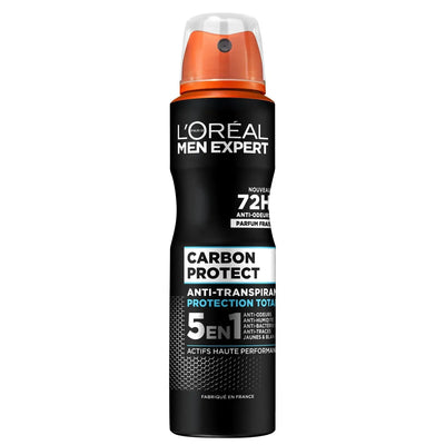hygiene Déodorant Spray 5en1 Carbon Protect MEN EXPERT nivea