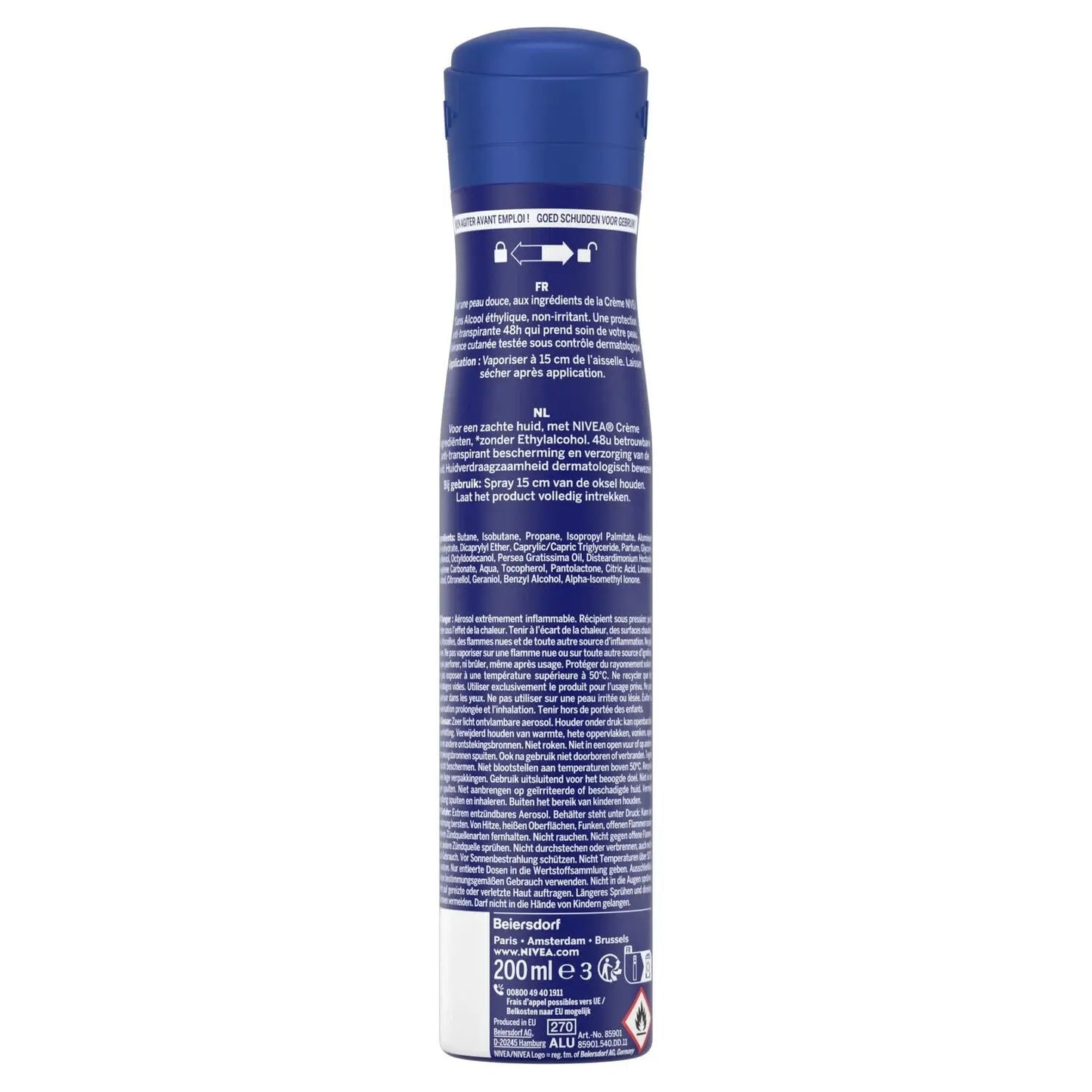 Déodorant Déodorant Spray Anti-transpirant 48H Protect&Care NIVEA nivea