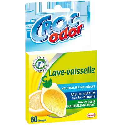 Désodorisant lave-vaisselle citron CROC ODOR Croc Odor