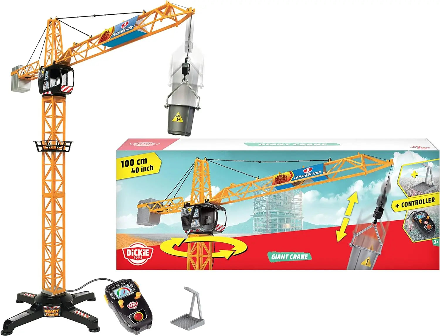 jouet pour enfant Dickie Toys Grue géante Dickie Toys