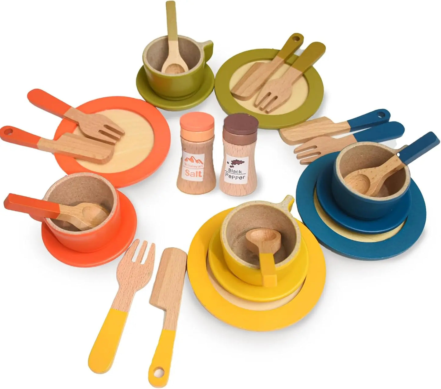 jouet pour enfant Dinette 23 pièces en bois Oxybul OXYBUL EVEIL ET JEUX