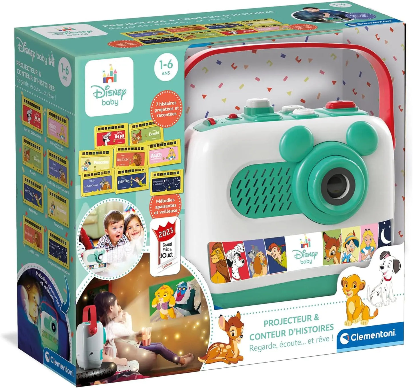 affaires scolaires Disney Baby Clementoni Projecteur & Conteur d'histoires Clementoni