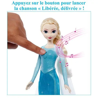 poupée Disney Princess Poupée Elsa Chantante Reine des Neiges disney