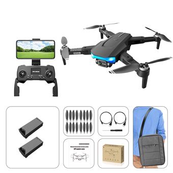 drone Techdrone PRO - Caméra 6K - Gris - Pack 2 Batteries Techdrone