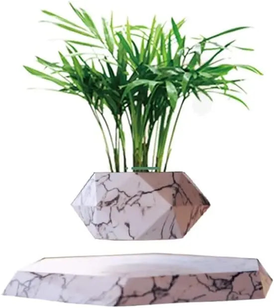 Décoration ETRAVEL Pot de Fleurs en Lévitation Magnétique pour Plantes Grasses ETRAVEL