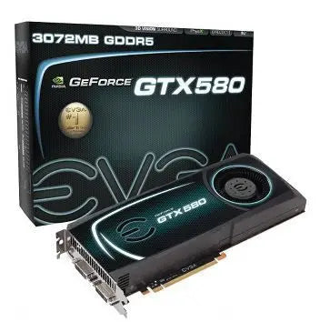 EVGA GeForce GTX 580 3 Go SLI Fan Cooler HDMI DVI comptatible mac Abix
