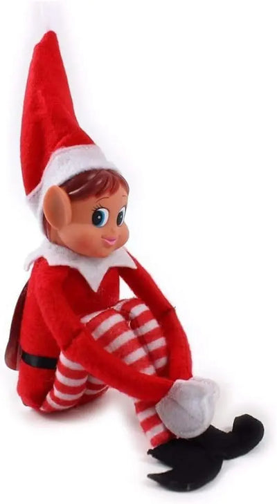 jouets Elf de Noel Lutin Farceur de Noel Fille Elves Behavin Badly amazon