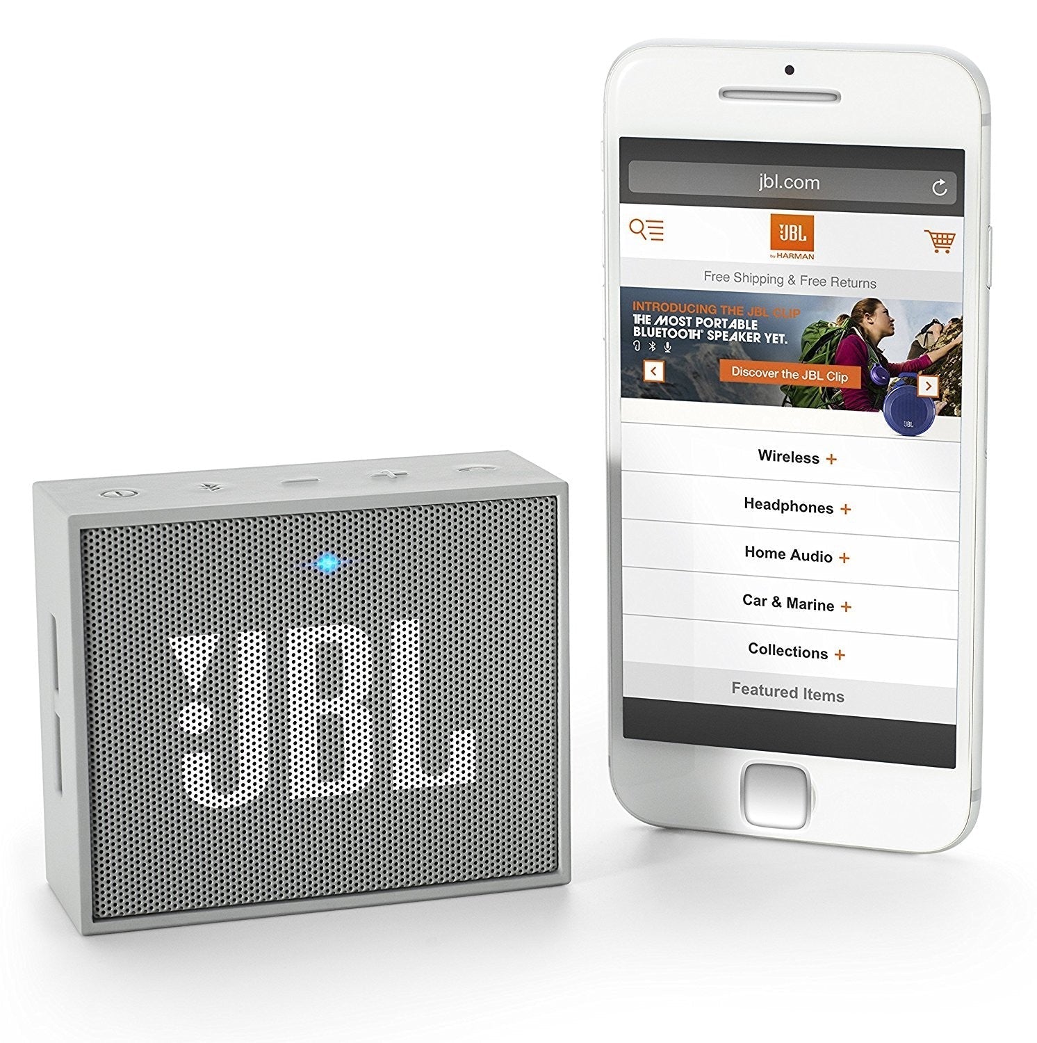 JBL Enceinte connectée Link Portable Grey