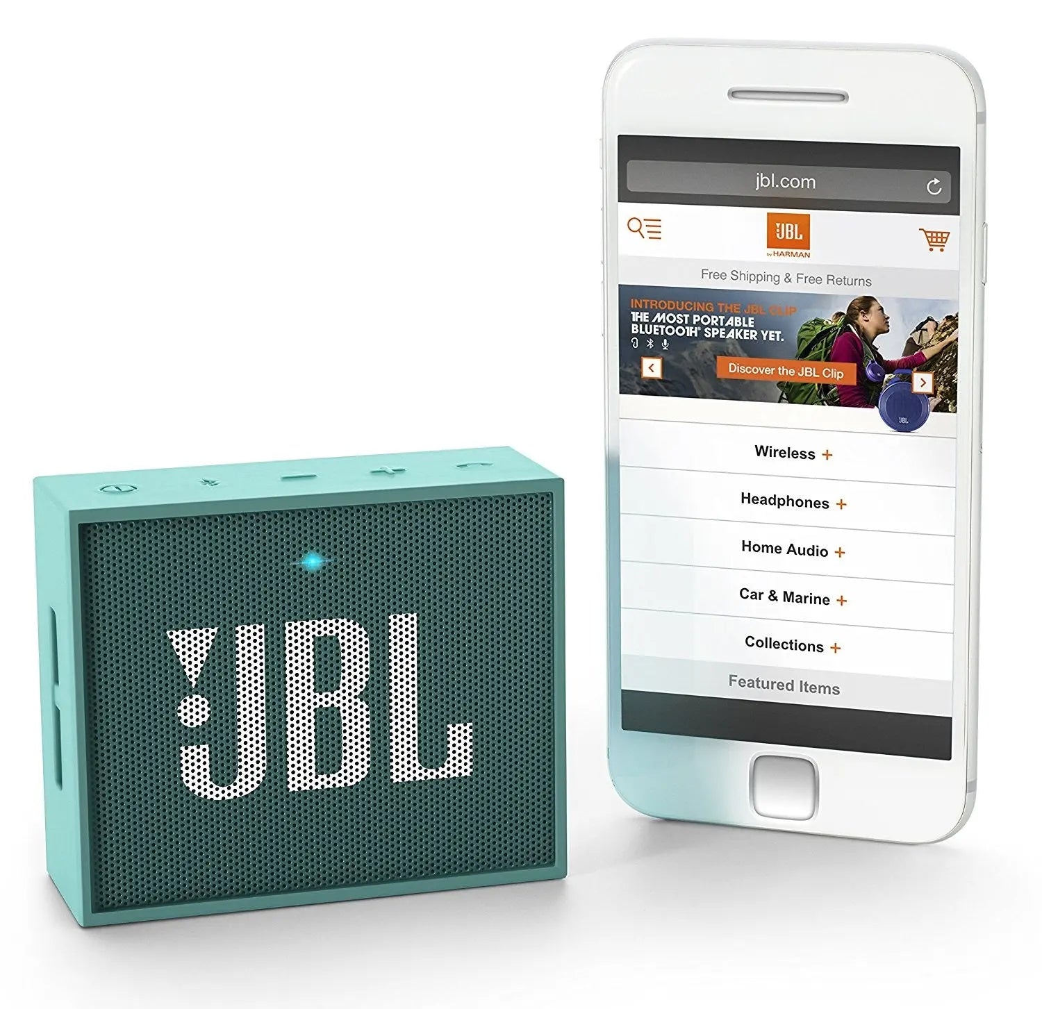 Enceinte Bluetooth JBL Go Vert  turquoise comptact sans fil JBL