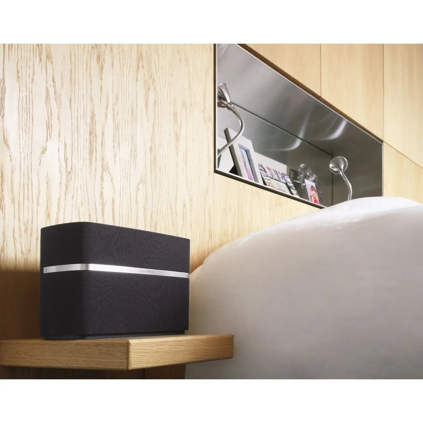 Enceinte Design Airplay Bowers Wilkins A5 Noire Tecin.fr