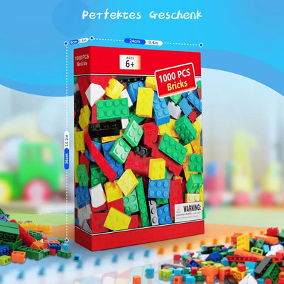 lego Ensemble de 1000 pièces de briques de construction créatives compatibles jouets éducatifs lego