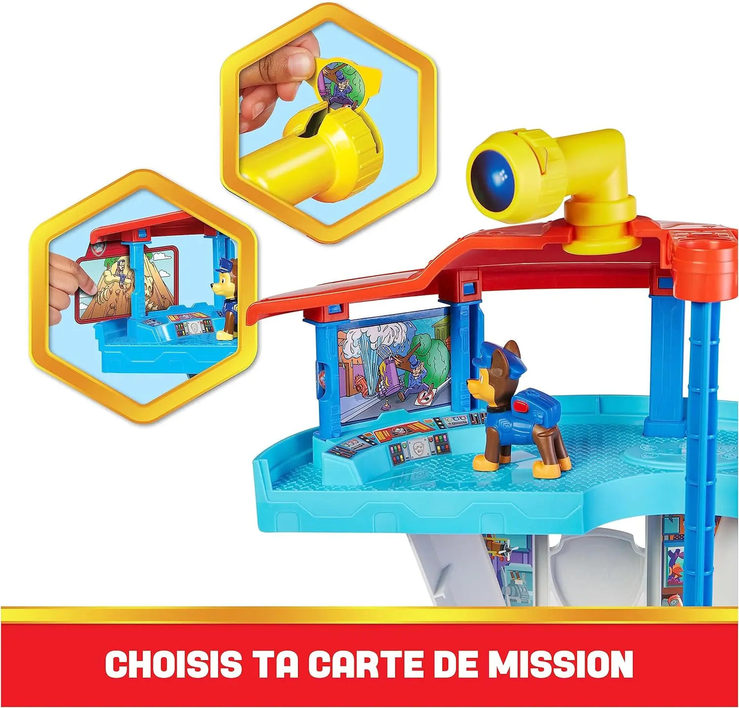 jouet pour enfant Ensemble de véhicules Pat' Patrouille avec tour de contrôle (Modèle: Tour + 9 véhicules) COROLLE