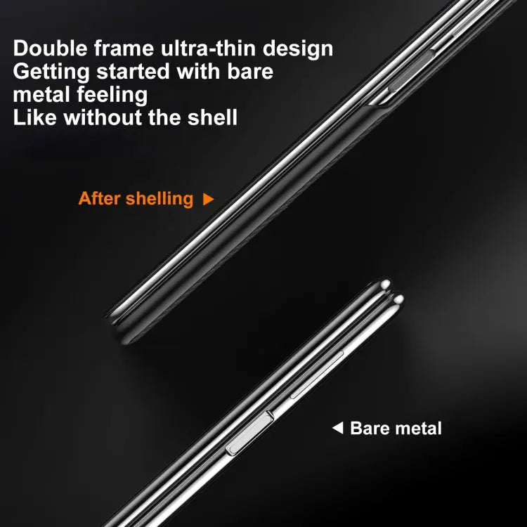 Étui de téléphone en cuir avec fenêtre intelligente SULADA Kevlar 600D Texture TECIN HOLDING