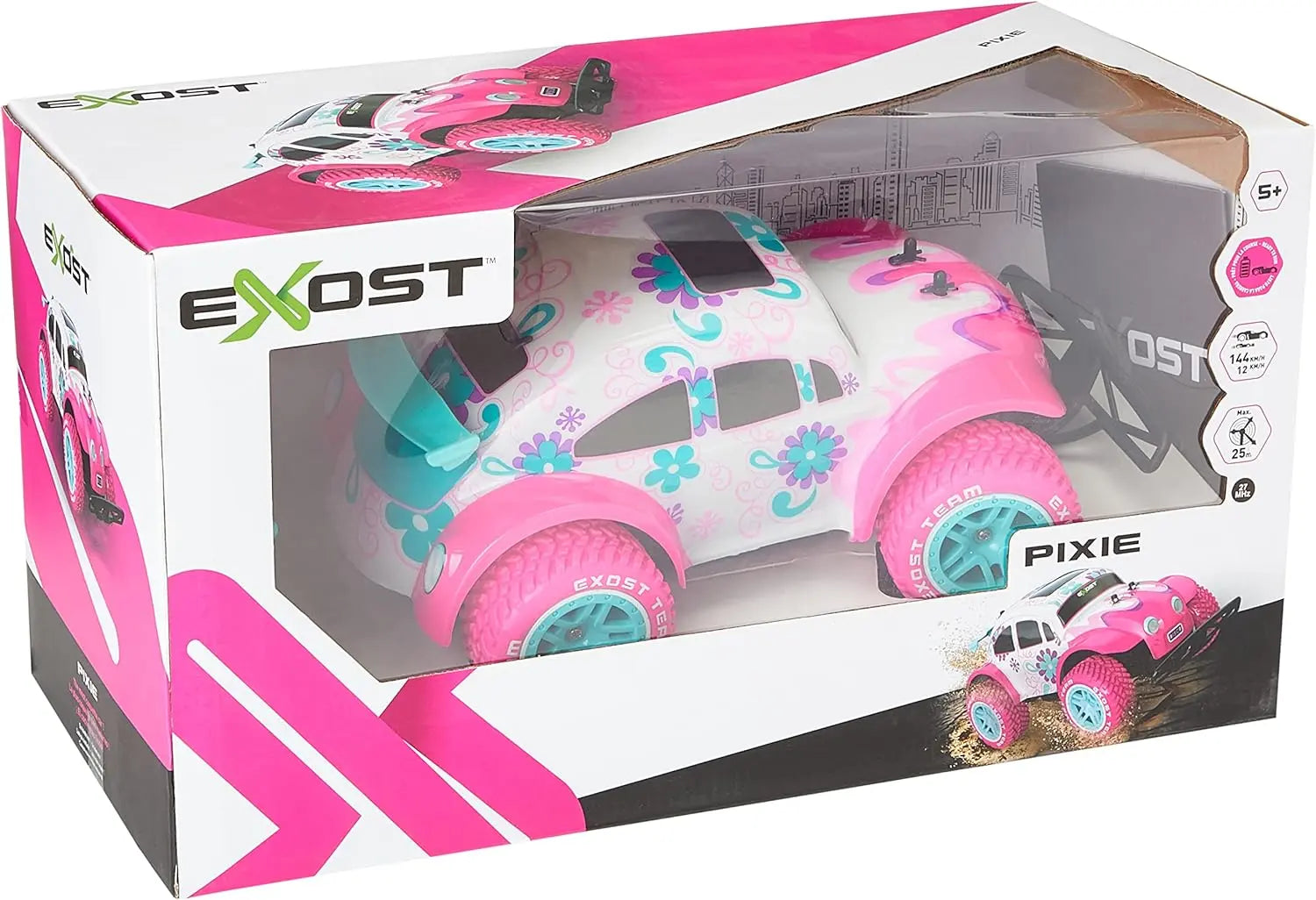 voiture télécommandée Exost Voiture télécommandée Rose Pixie Exost