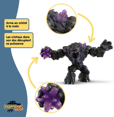 Figurines FIGURINE - MONSTRE DES TENEBRES - PIERRE 41130972 Schleich