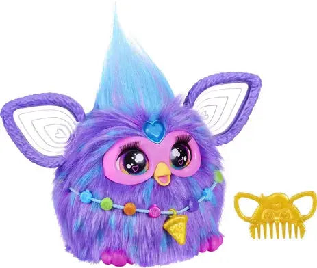 peluches FURBY - PELUCHE - VIOLET king jouet