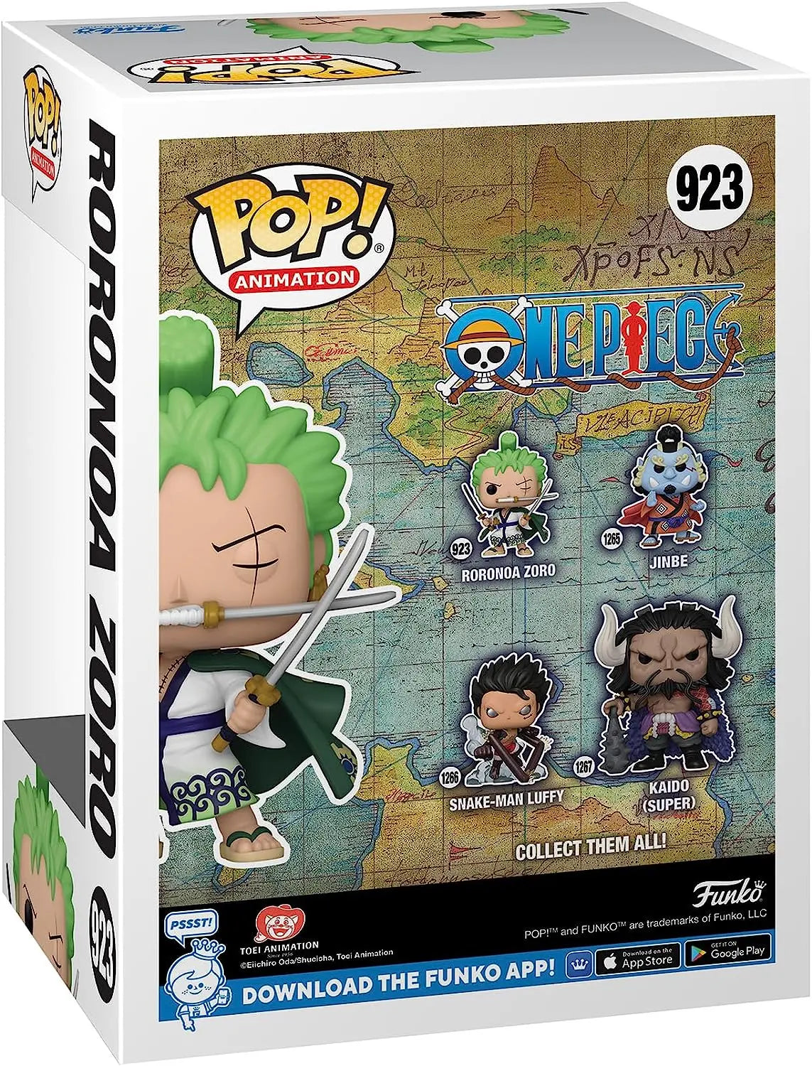 jouet pour enfant Roronoa Zoro / One Piece / Figurine Funko Pop Funko