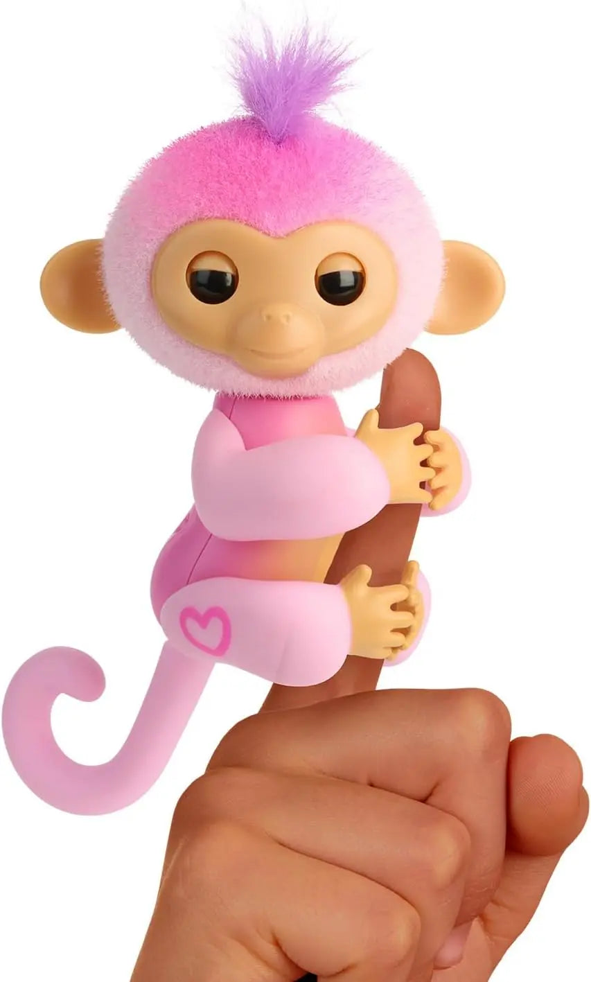 Figurines jouets Fingerlings 2023 Bébé Singe Harmonie fingerlings