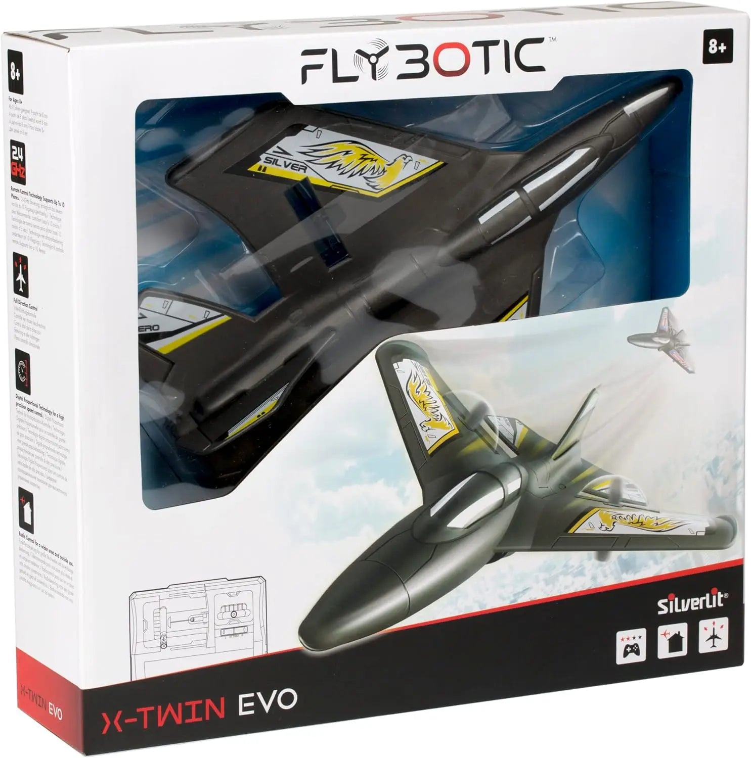 jouet pour enfant Flybotic Avion télécommandé X-Twin lego