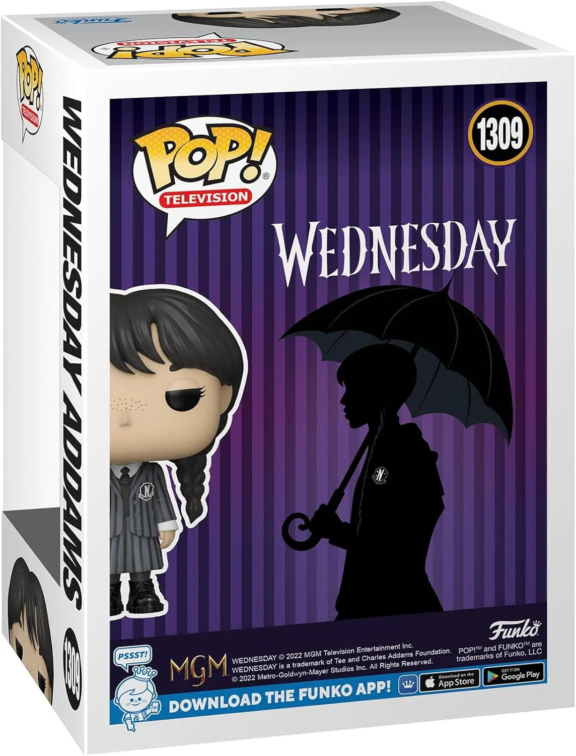 Figurines jouets Funko Pop Wednesday Addams POP