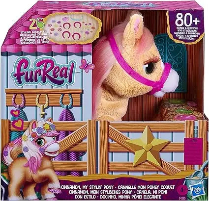 jouet pour filles Furreal Cannelle mon poney coquet Furreal