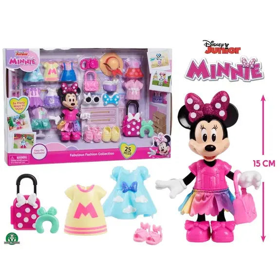 disney GIOCHI PREZIOSI Minnie Coffret Fashion avec figurine Disney
