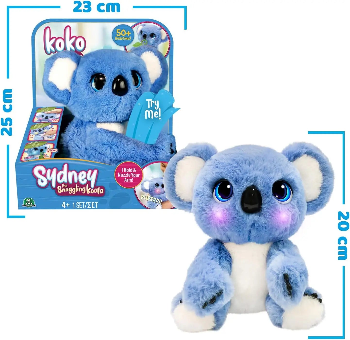 disney GP Toys Peluche interactive Koala Koko Câlins Disney