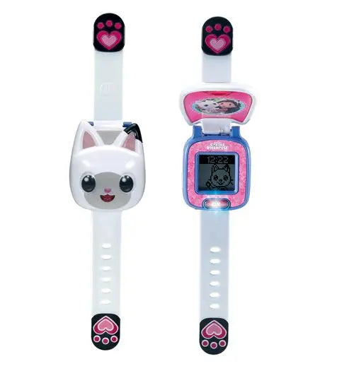 Jouet Gabby’s Dollhouse Montre Enfant Fille - Coffret Cadeau Montre Digitale Fille Gabby et la Maison Magique Gabby's Dollhouse Montre Enfant Fille