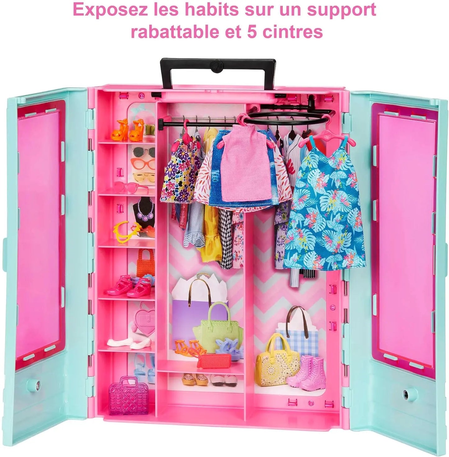 jouets Garde robe à personnaliser Barbie Mattel