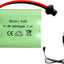 batterie Gecoty Batterie Rechargeable Ni-MH AA 4.8v 2400mAh, avec câble de Chargement et Prise SM 2P, Convient pour Les Voitures télécommandées, Les Outils YUNIQUE GREEN-CLEAN-POWER