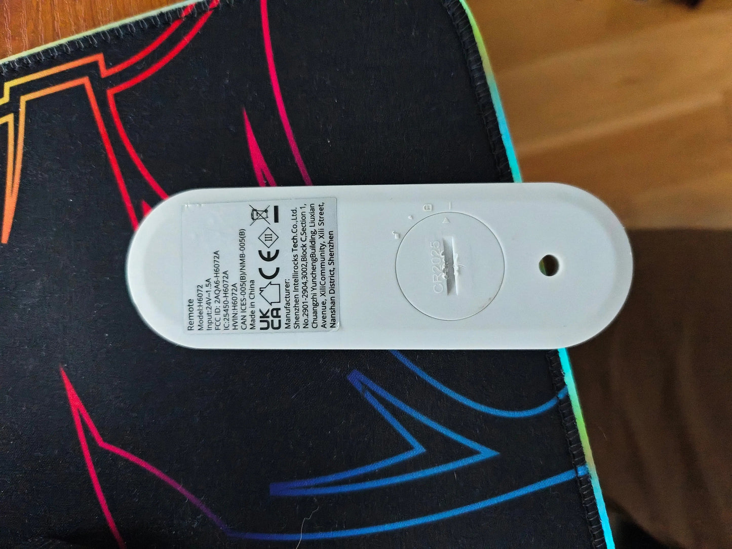 Télécommande Govee RGBIC Lampadaire sur Pied Salon - Télécommande uniquement Govee