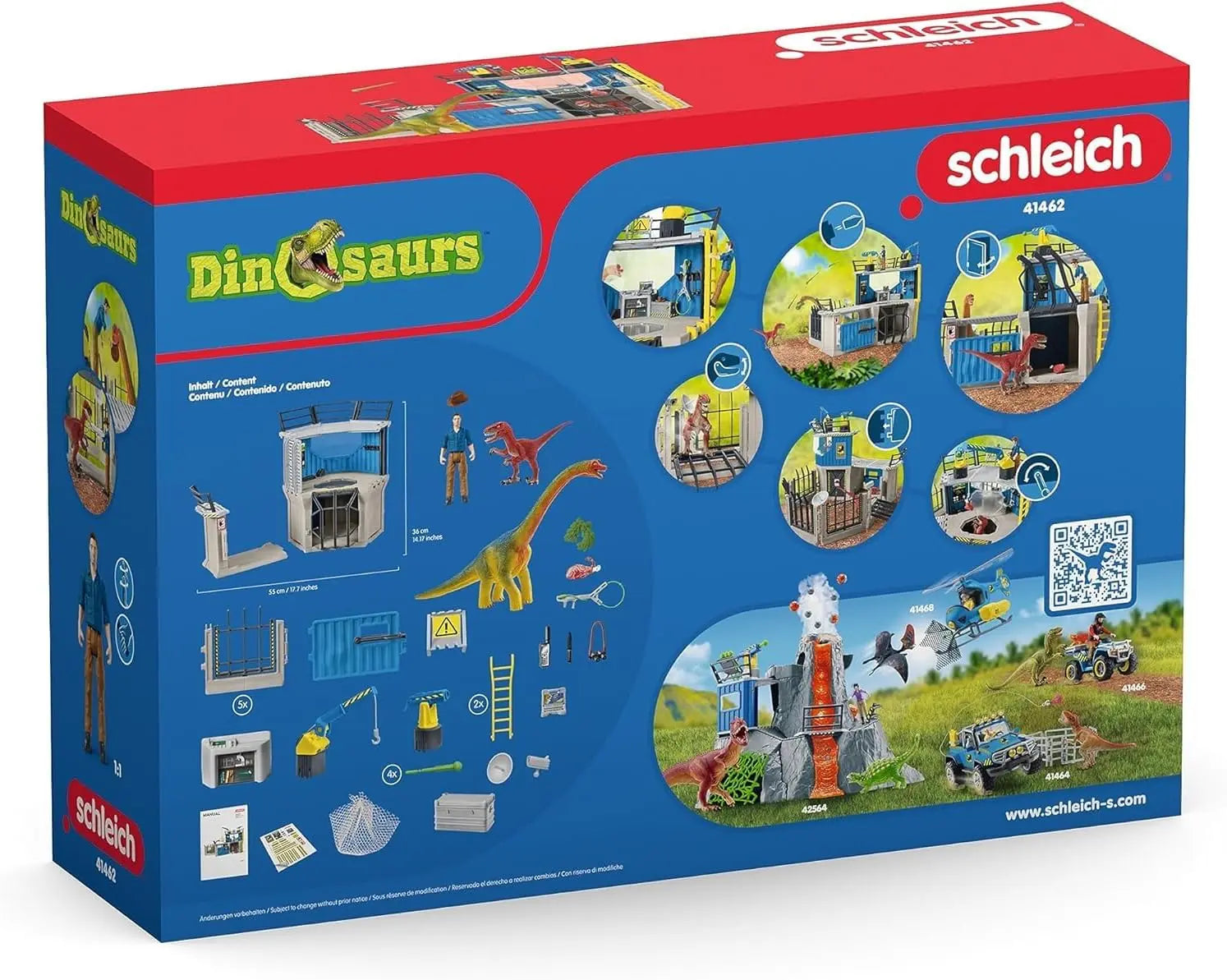 jouet pour enfant Grande station de recherche dino schleich Jazwares