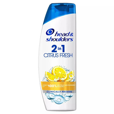 HEAD & SHOULDERS Shampooing anti pelliculaire 2 en 1 citrus fresh 8001090962645