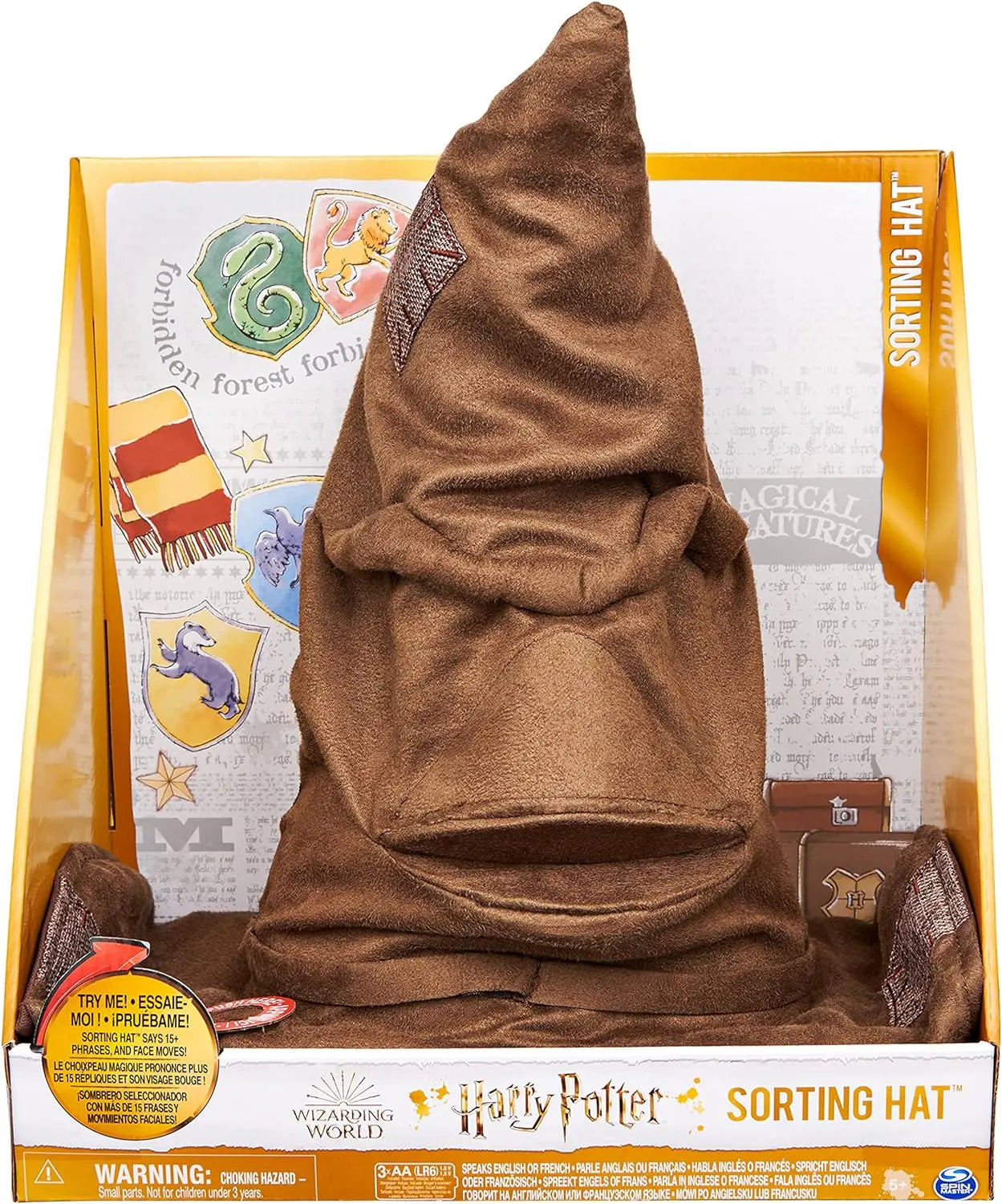 Jouetq pour enfant Harry Potter Peluche Choixpeau Harry Pother