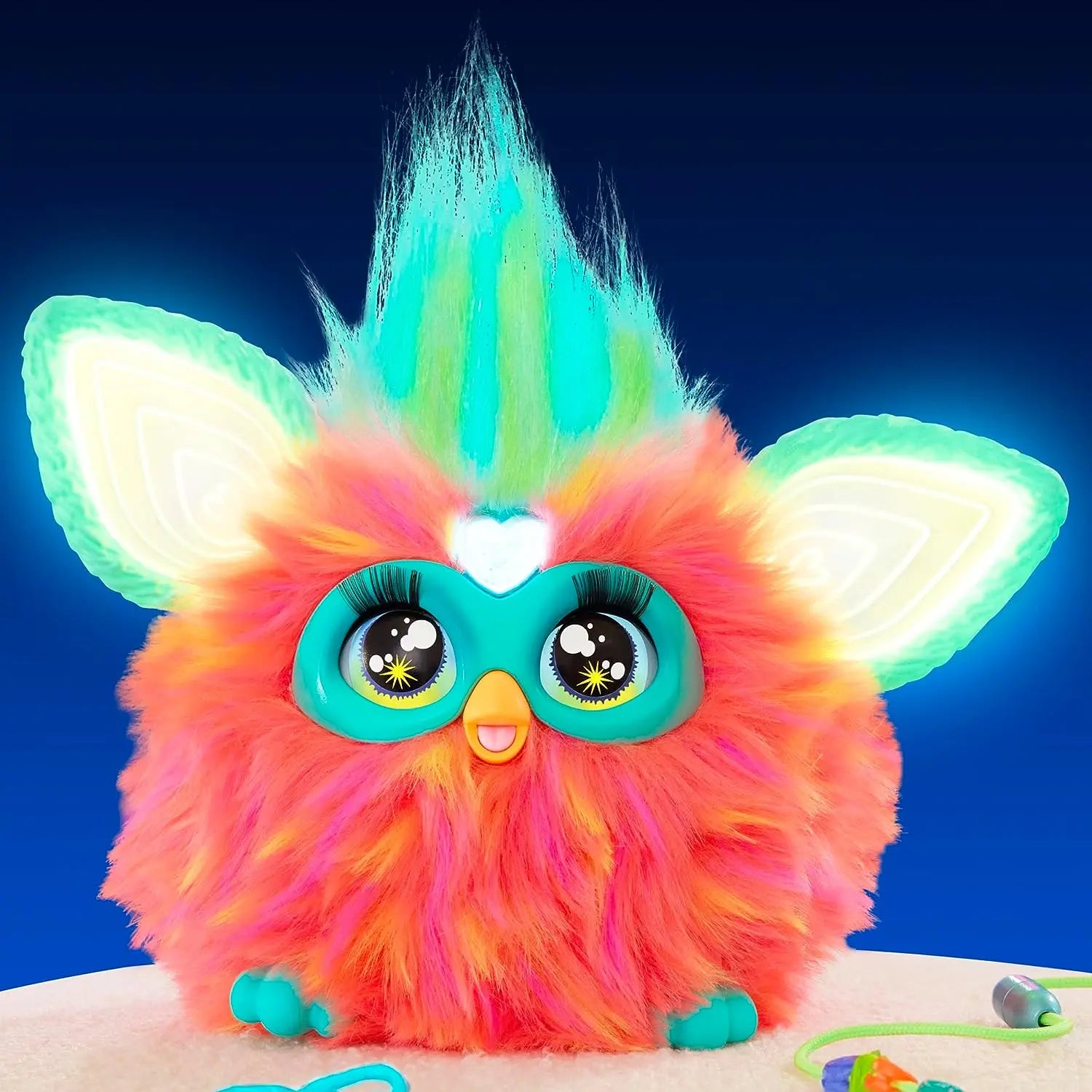 peluches Hasbro Furby Corail, Peluche Interactive king jouet