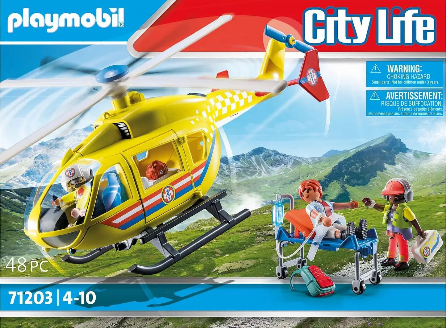 playmobil Hélicoptère de secours Playmobil City Life 71203 PLAYMOBIL