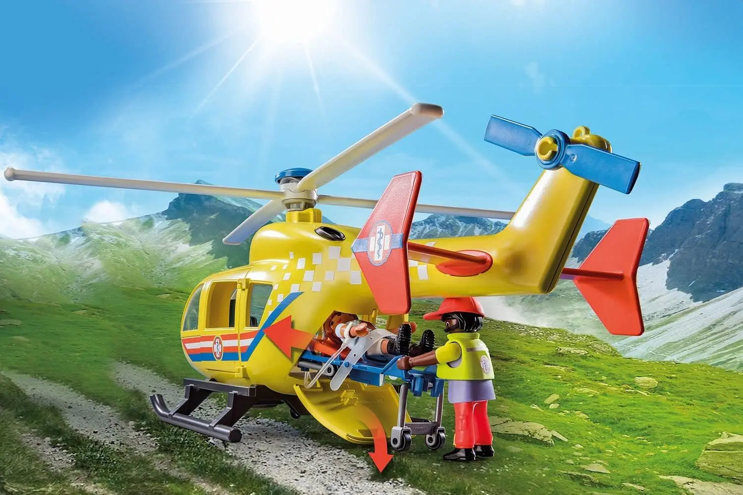 playmobil Hélicoptère de secours Playmobil City Life 71203 PLAYMOBIL