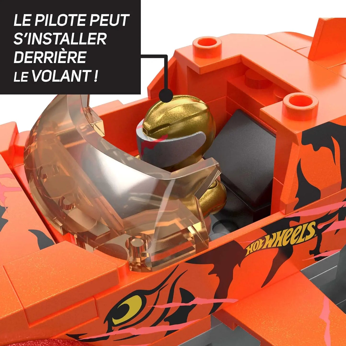 jouet pour enfant Hot Wheels Coffret transporteur Mega Construx Hot Wheels