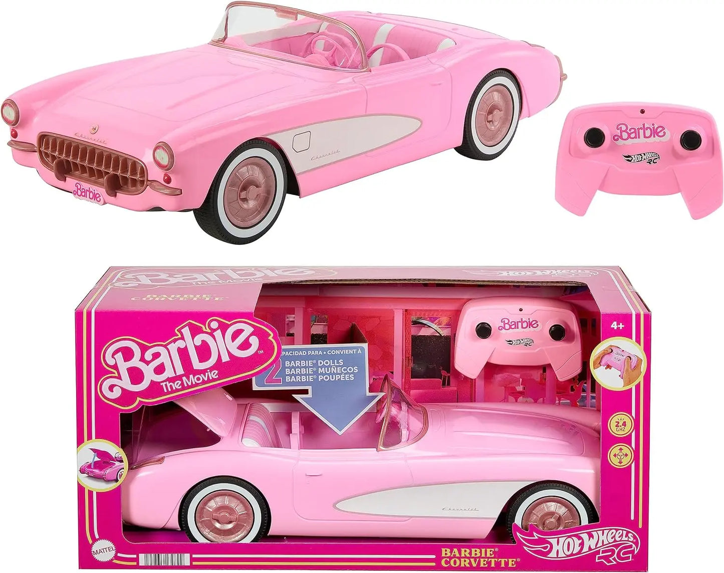 jouet Hot Wheels RC Barbie Corvette Barbie