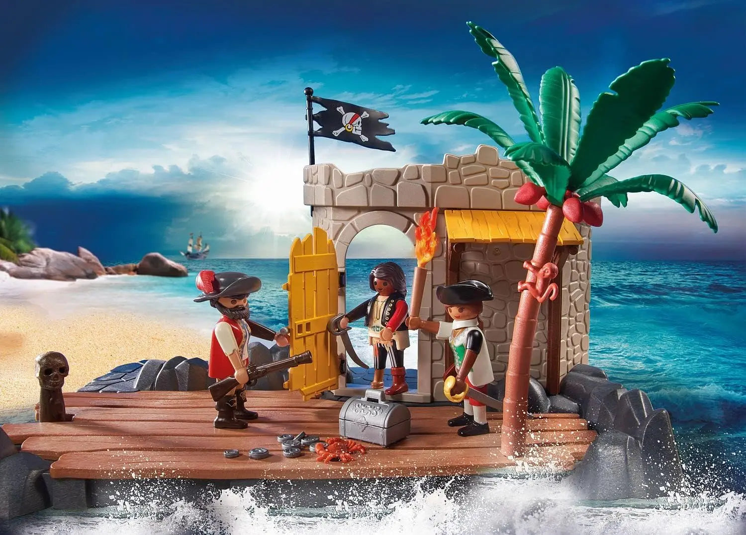 jouet pour enfant Ilôt pirates My Figures 70979 Playmobil Hasbro