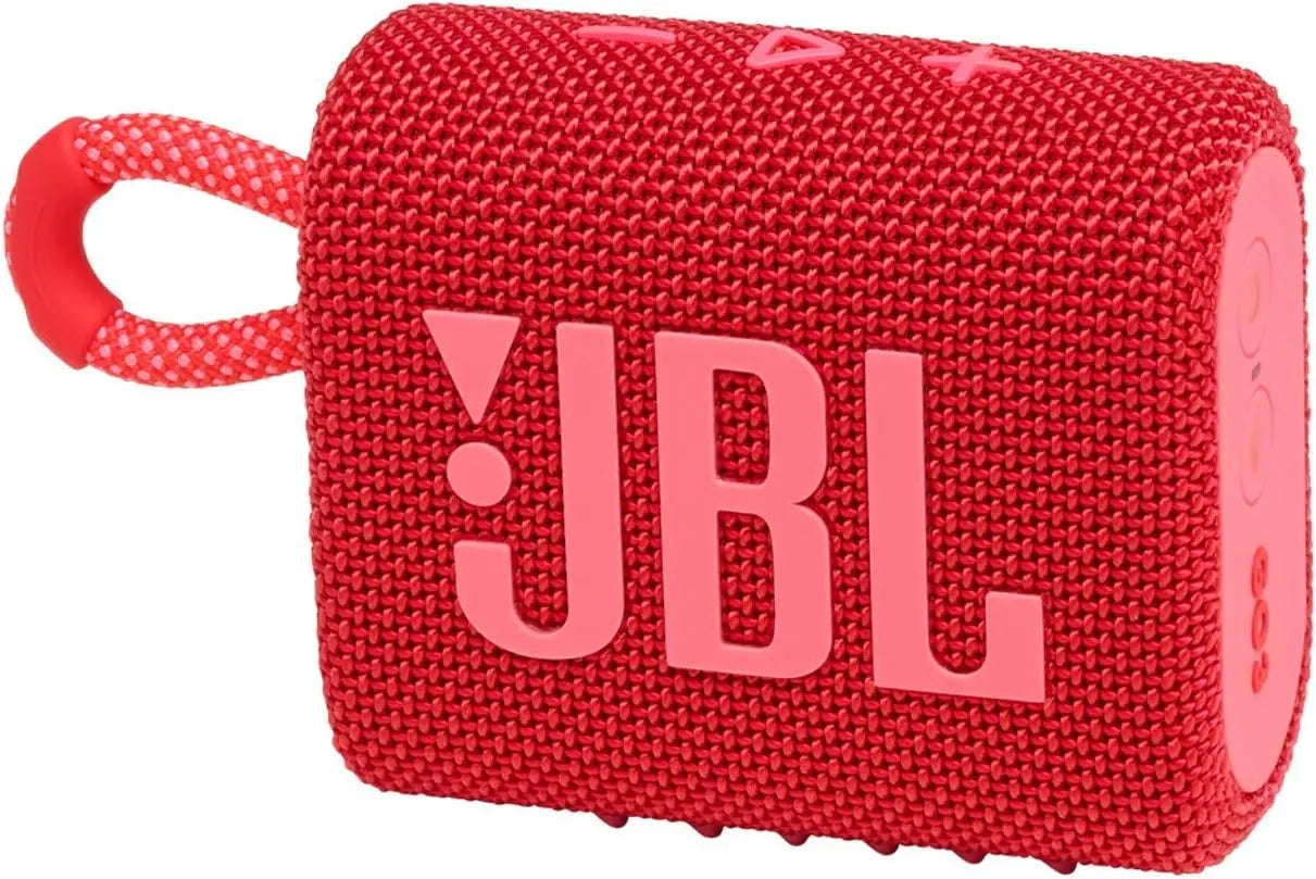 Bluetooth Speaker JBL GO 3 – Enceinte Bluetooth portable et légère, aux basses intenses et au style audacieux JBL