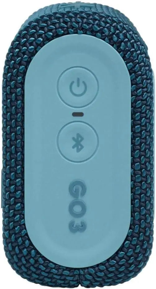 Bluetooth Speaker JBL GO 3 bleu  – Enceinte Bluetooth portable et légère, aux basses intenses et au style audacieux JBL